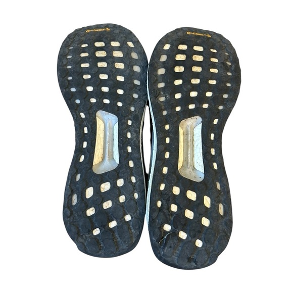 Adidas Black and White Sneakers with BOOST Midsole - Picture 9 of 12